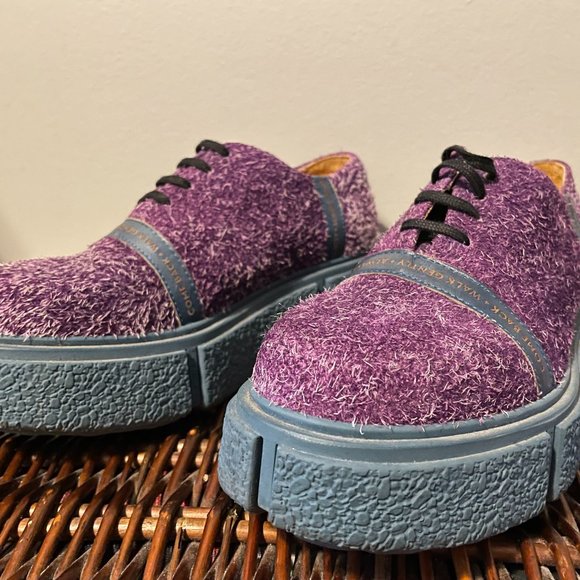 John Fluevog - Tycho (Space Edition Family) Purple W9/M7 - Picture 1 of 7